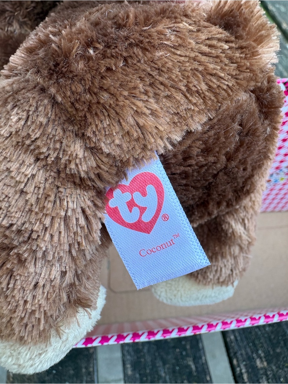 Ty Beanie Boo Coconut the Spider Monkey - Picture 3 of 4